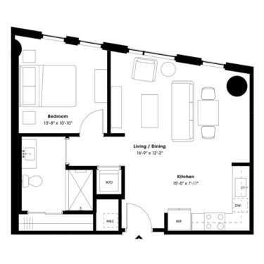 805 Lea Luxury Apartment Floor plan a2